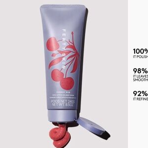 NEW Fenty Skin CHERRY DUB TRIPLE ACTION AHA BODY SCRUB